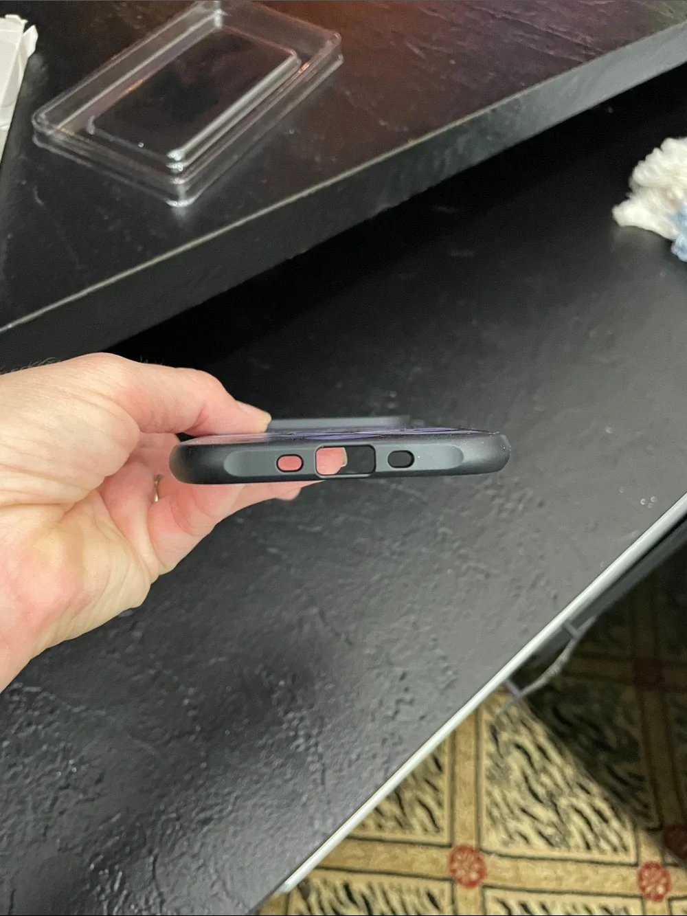 Purple Floral i17 Air Mobile Case - Full Coverage